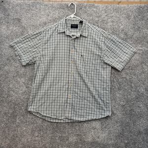 American Eagle Vintage Y2K Plaid Button Shirt L Preppy Streetwear Skater Grunge